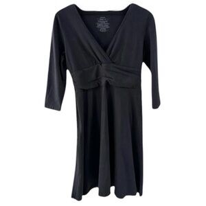 Patagonia Black Organic Cotton Blend Dress Size L